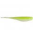 X ZONE RALLY SHAD 4.5" CHARTREUSE PEARL