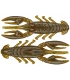 X ZONE LURES SCENTED STEALTH CRAW 2.5" GRASS CRAW