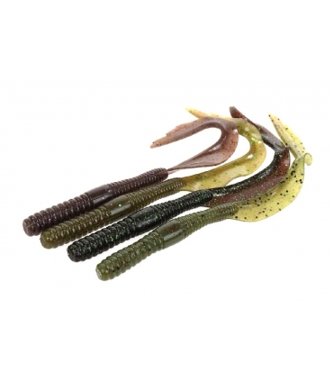 HART WORM TAIL 6" CINNAMON PURPLE