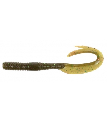 HART WORM TAIL 6" GREEN PUMPKIN PURPLE