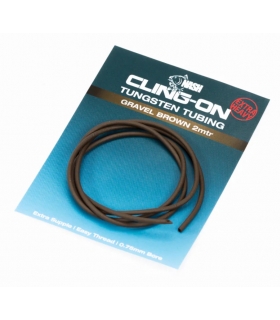 NASH CLING-ON TUNGSTEN TUBING GRAVEL BROWN 2MT