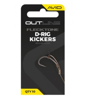 AVID CARP OUTLINE FLECKTONE D-RIG KICKERS