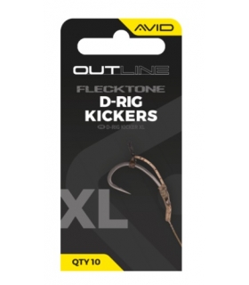 AVID CARP OUTLINE FLECKTONE D-RIG KICKERS XL