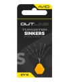 AVID CARP OUTLINE TUGNSTEN SINKERS SMALL