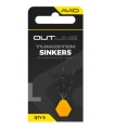 AVID CARP OUTLINE TUGNSTEN SINKERS LARGE