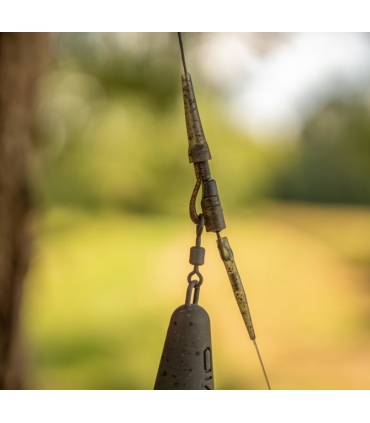 AVID CARP OUTLINE FLECKTONE PINNED QC LEAD CLIP KIT