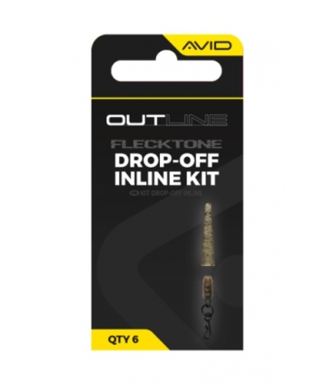 AVID CARP OUTLINE FLECKTONE DROP-OFF INLINE KIT