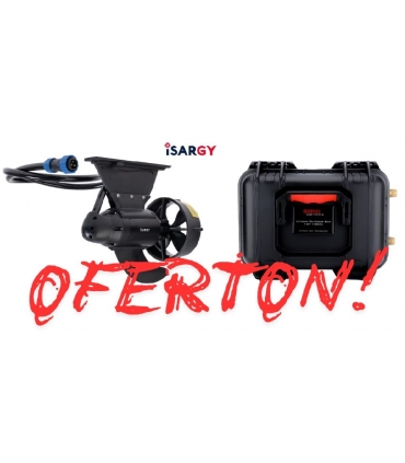 MOTOR ISARGY 380 + BATERIA RHINO LITHIUM 100AH