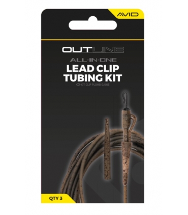 AVID CARP OUTLINE LEAD CLIP TUBING KIT
