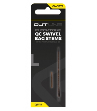 AVID CARP OUTLINE FLECTONE LONG BAG STEMS QC LONG
