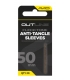 AVID CARP OUTLINE FLECTONE ANTI-TANGLE SLEEVES 50MM