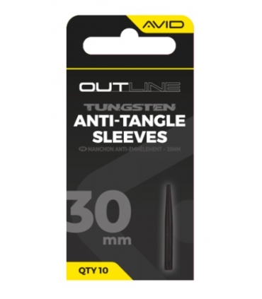AVID CARP OUTLINE TUNGSTEN ANTI-TANGLE SLEEVES 30MM