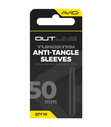 AVID CARP OUTLINE TUNGSTEN ANTI-TANGLE SLEEVES 50MM