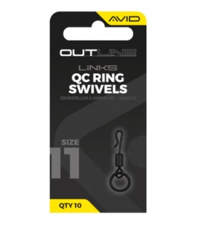 AVID CARP OUTLINE QC RING SWIVEL Nº11