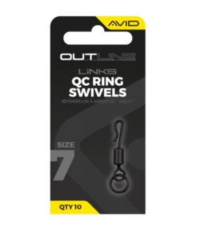 AVID CARP OUTLINE QC RING SWIVEL Nº7