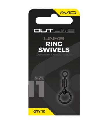 AVID CARP OUTLINE RING SWIVEL Nº11