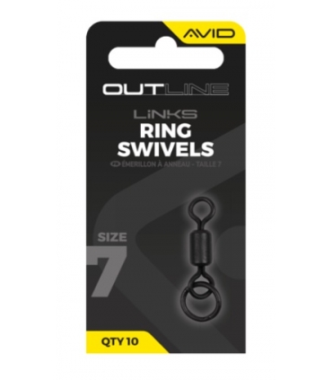 AVID CARP OUTLINE RING SWIVEL Nº7