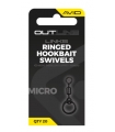 AVID CARP OUTLINE MICRO RINGED HOOKBAIT SWIVEL