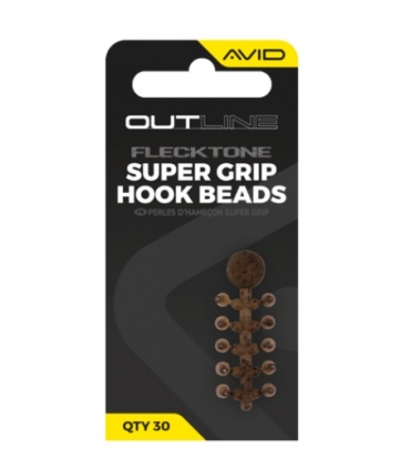 AVID CARP OUTLINE FLECKTONE SUPER GRIP HOOK BEADS