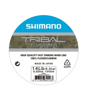 SHIMANO LINEA TRIBAL CARP FLUORO 1000MT 0.32MM 6.3KG CLEAR
