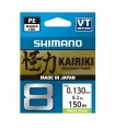 SHIMANO KAIRIKI X8 0.13MM 8.2KG 150M MANTIS GREEN