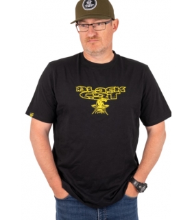 BLACK CAT CAMISETA DISTRESSED LOGO