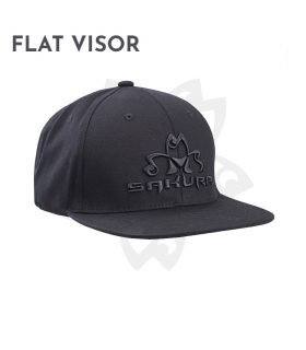 SAKURA GORRA FLAT VISOR BLACK