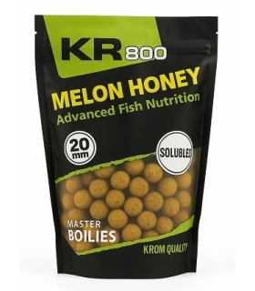 KROM QUALITY KR800 BOILIES SOLUBLES MELON HONEY 20MM 800GR
