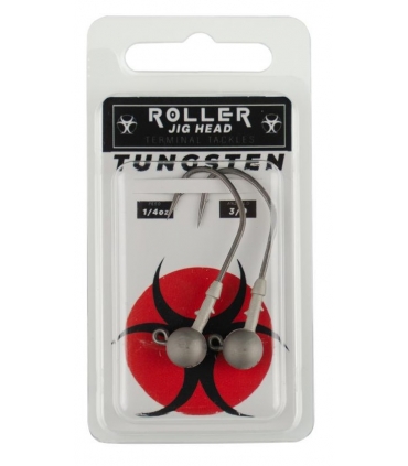 DETOUR TUNGSTEN ROLLER JIG HEAD 7GR 3/0 2PC