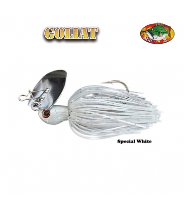 AGR BAITS CHATTERBAIT GOLIAT 1/2OZ SPECIAL WHITE