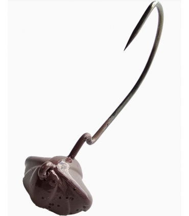 AGR BAITS SHAKY HEAD 3/8 OZ BROWN