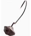 AGR BAITS SHAKY HEAD 3/8 OZ BROWN