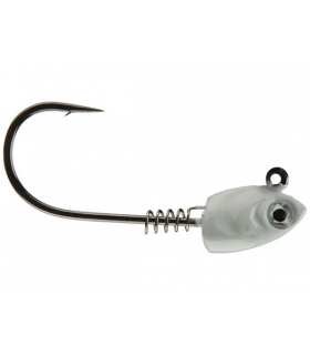 GAMAKATSU SWIMBAIT HEAD PEARL WHITE 4/0 3/16OZ