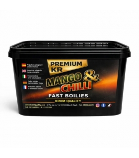 KROM QUALITY BOILIES SOLUBLES MANGO & CHILLI 20MM 3KG
