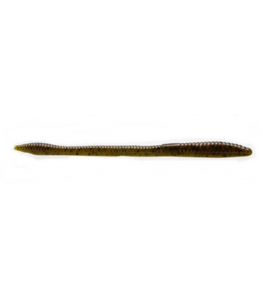 ZOOM TRICK WORM GREEN PUMPKIN RED