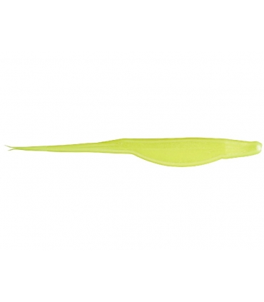 ZOOM SALTY SUPER FLUKE PEARL CHARTREUSE TAIL