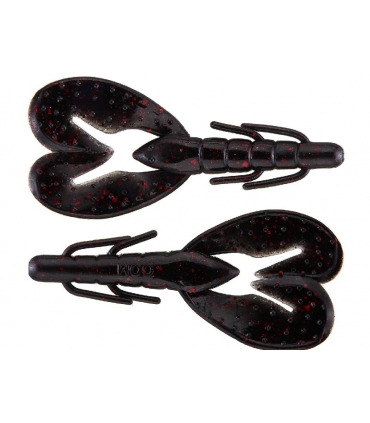 ZOOM SUPER SPEED CRAW BLACK RED GLITTER