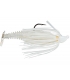 GAMBLER EZ SHAKER SWIM JIG WHITE SILVER TAIL 1/2OZ