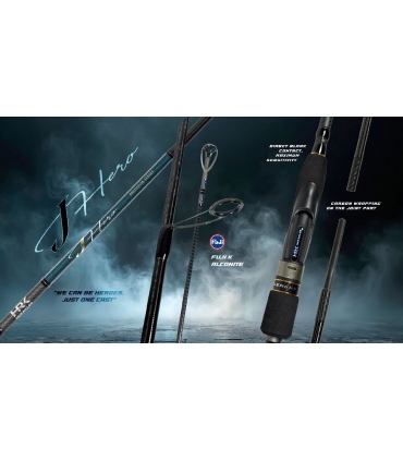 CAÑA HERAKLES J HERO 7'3" MH FAST 10-42GR SPINNING 2 TRAMOS