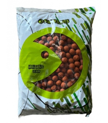 SUPERBAITS BOILIES 20MM KRILL GARLIC 5KG