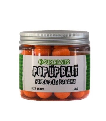 SUPERBAITS POP UPS PINEAPPLE BANANA 15MM