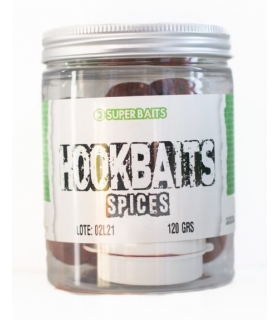 SUPERBAITS HOOKBAITS 20MM 120GR SPICES