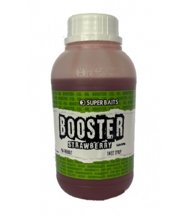 SUPERBAITS BOOSTER STRAWBERRY 500ML