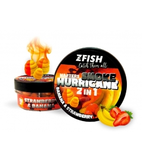 ZFISH SMOKE HURRICANE WAFTERS 2 IN 1 8/10MM STRAWBERRY BANANA