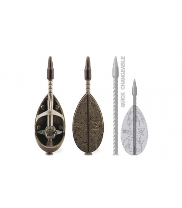 ZFISH METHOD FEEDER SET FEEDA X 20,30GR + MOLDE