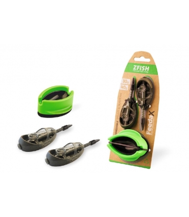 ZFISH METHOD FEEDER SET FEEDA X 30,40GR + MOLDE