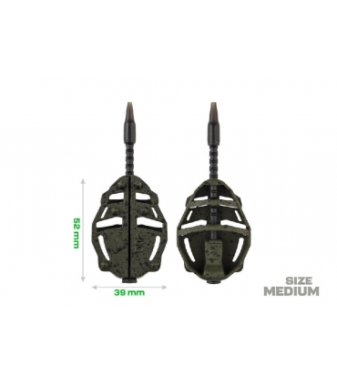 ZFISH METHOD FEEDER SPIDER SET FEEDA M 40,50GR + MOLDE