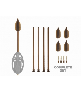 ZFISH FEEDER CASTING TUBE 4PCS