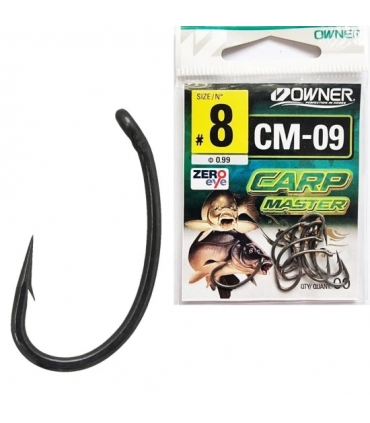 OWNER ANZUELO CARP MASTER CM-09 Nº4 CURVE SHANK