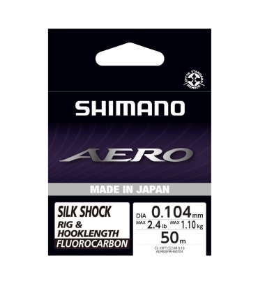 SHIMANO FLUOROCARBONO AERO SLICK 50MT 0.10MM 1.1KG